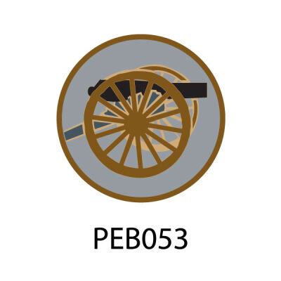 Pebble Patches - PEB053 - Cannon Thumbnail